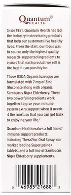 Quantum Health TheraZinc Zinc Lozenges Immune Support - 25 Count - image 5