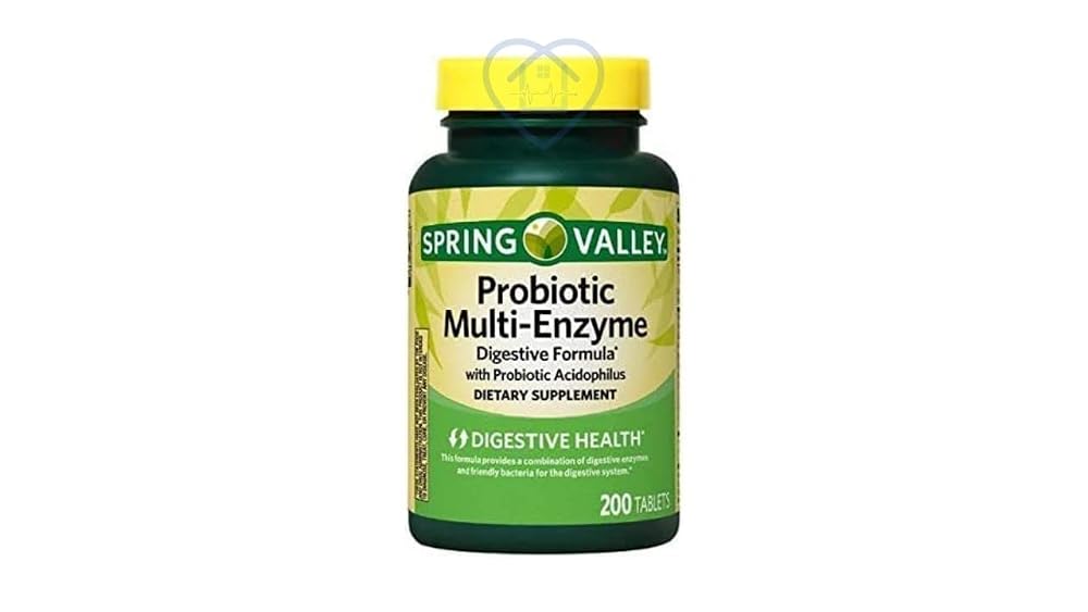 Spring Valley Probiotic Multi-Enzyme Digestive Formula Tablets - 200 Count - image 4