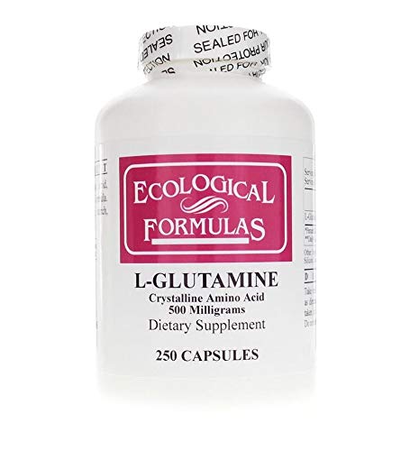 Ecological Formulas L-Glutamine 500 mg - 250 Capsules