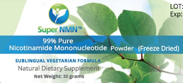 Mega Resveratrol Super NMN Nicotinamide Mononucleotide Powder - 0.88 oz - image 2