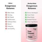 Perfect Keto Exogenous Ketones Powder Strawberry Lemonade - 8.3 oz - image 6