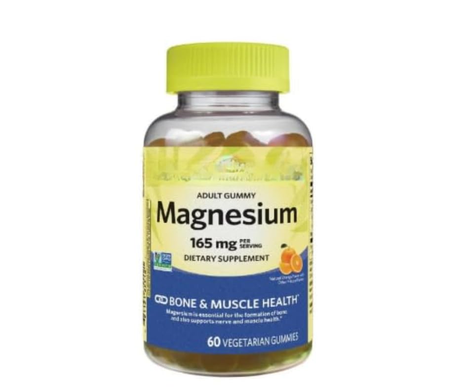 SEDLAV Magnesium Gummies for Bone & Muscle Health - 60 Count