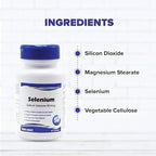 Generic Selenium 40mcg Vegetarian Capsules Immune Support - 60 Capsules - image 3