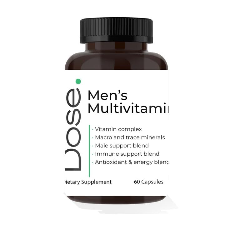DOSE Men's Multivitamin Supplement - 60 Capsules