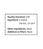 NuSci L-Valine Pure Powder - 5 Pound - image 2