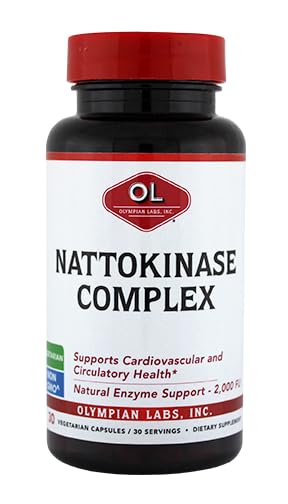 Olympian Labs Nattokinase Complex with Grape Seed Extract - 30 Capsules - image 4