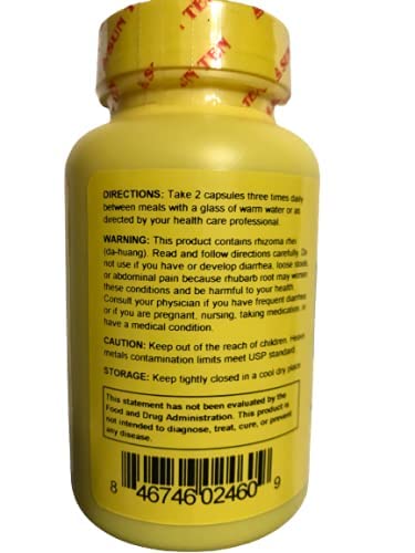 Sun Ten Major Rhubarb Combination Da Cheng Qi Tang Capsules - image 4