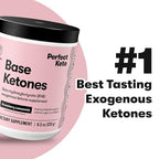 Perfect Keto Exogenous Ketones Powder Strawberry Lemonade - 8.3 oz - image 7
