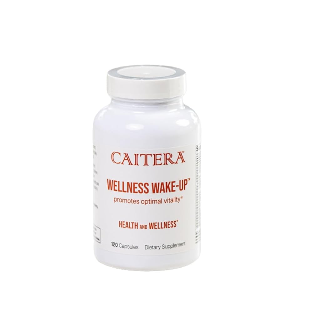 Caitera Wellness Wake-Up 6-in-1 Daily Multivitamin - 120 Capsules