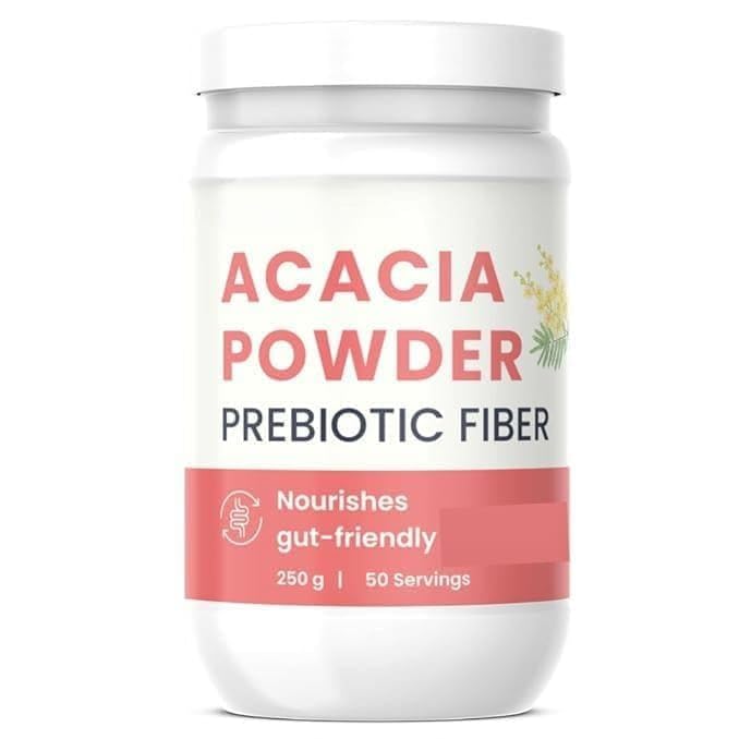 Generic Acacia Fiber Powder Prebiotic Supplement for Digestive Health - 250g