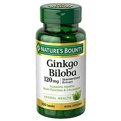 Nature's Bounty Ginkgo Biloba 120mg - 200 Capsules
