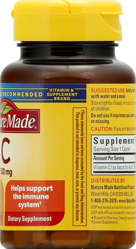 Nature Made Vitamin C 500 mg - 100 Caplets - image 15