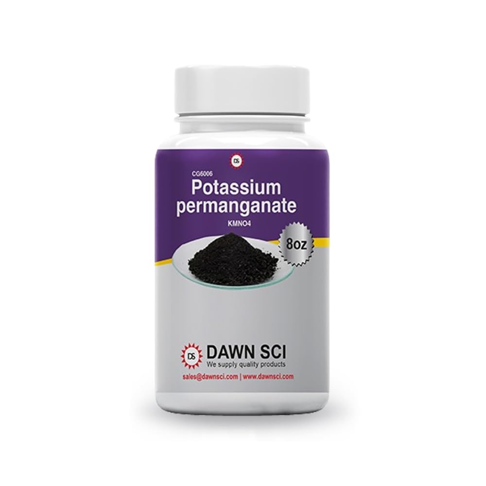 DSI-DAWN SCIENTIFIC Potassium Permanganate Powder - 8 oz