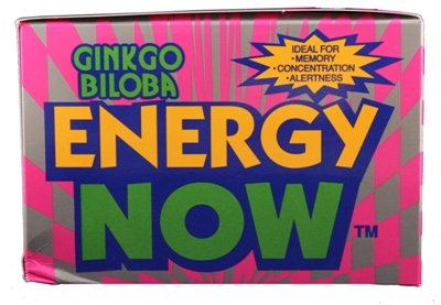 UPOLIFE Canero Energy Now Ginkgo Biloba Herbal Supplement - 72 Tablets