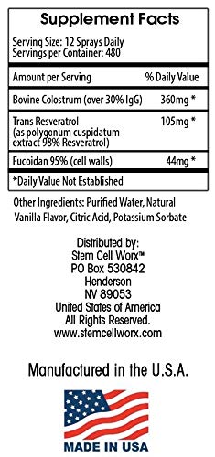Stem Cell Worx Stem Cell Supplement Intraoral Spray - 3 Pack - image 4