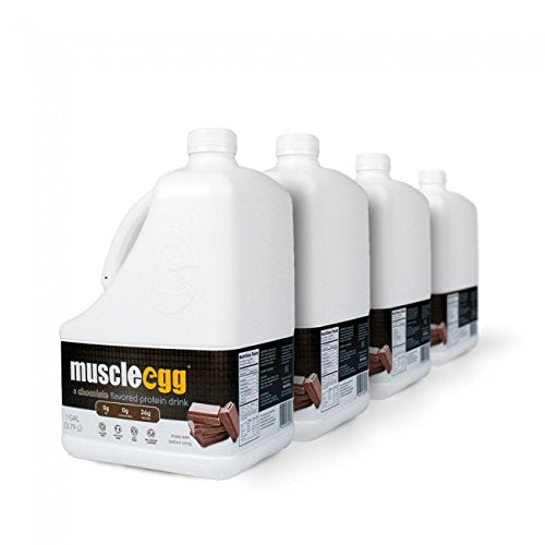 MuscleEgg 100% Chocolate Liquid Egg Whites - 4 Gallons