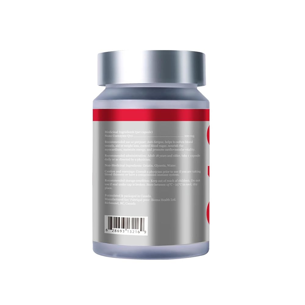 FOPIZ Nano Coenzyme Q10 100mg - 60 Capsules - image 2