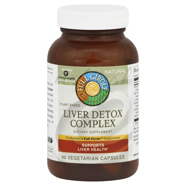 Full Circle Liver Detox Complex Vegetarian Capsules - 60 Count