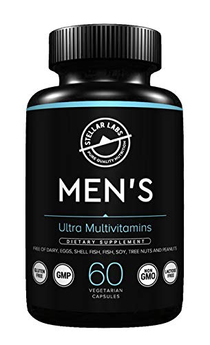 Stellar Labs Men's Low FODMAP Vegan Multivitamin - 1 Count