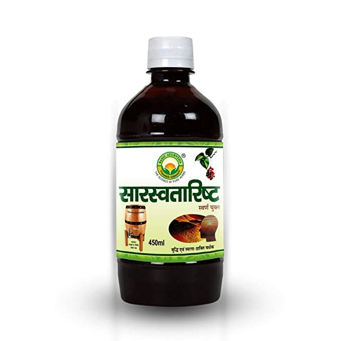 SEASOL Basic Ayurveda Saraswatarishta with Gold - 450 mL - image 3