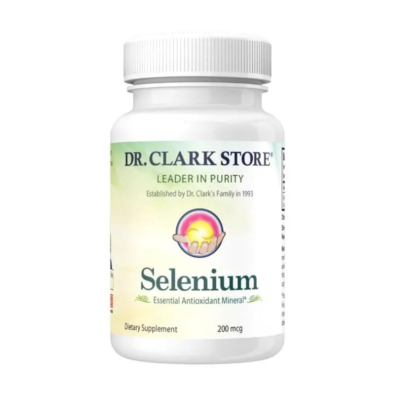 Dr Clark Selenium Supplement 200 mcg - 100 Capsules