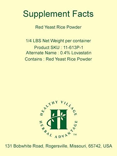 Herbal Advantage Red Yeast Rice Powder - 4 Ounce - image 4