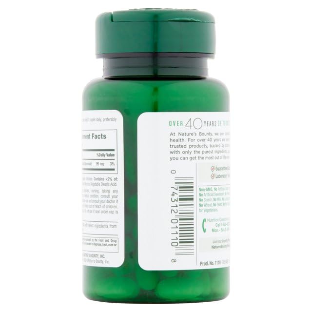 Nature's Bounty Potassium Gluconate 99mg - 100 Caplets - image 4