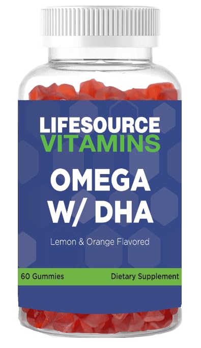 LifeSource Vitamins Omega 3-6-9 with DHA - 60 Gummies