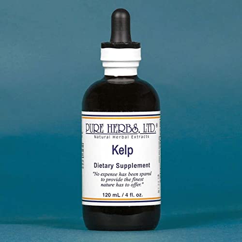 Pure Herbs Kelp Liquid Thyroid Support - 4 oz.