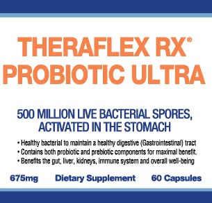Theraflex RX Probiotic Ultra Prebiotic & Probiotic - 60 Capsules