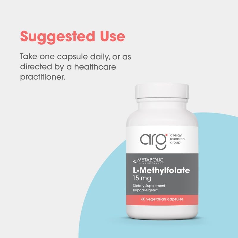 Metabolic Maintenance L-Methylfolate 15 mg - 60 Capsules - image 3
