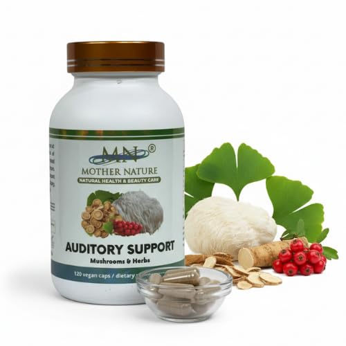 Mn Mother Nature Auditory Support Astragalus - 120 Vegan Capsules