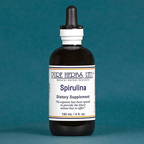 Pure Herbs Spirulina Liquid - 4 Fl Oz