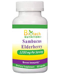 Biotech Nutritions Sambucus Elderberry 10:1 Extract - 60 Vegetable Capsules