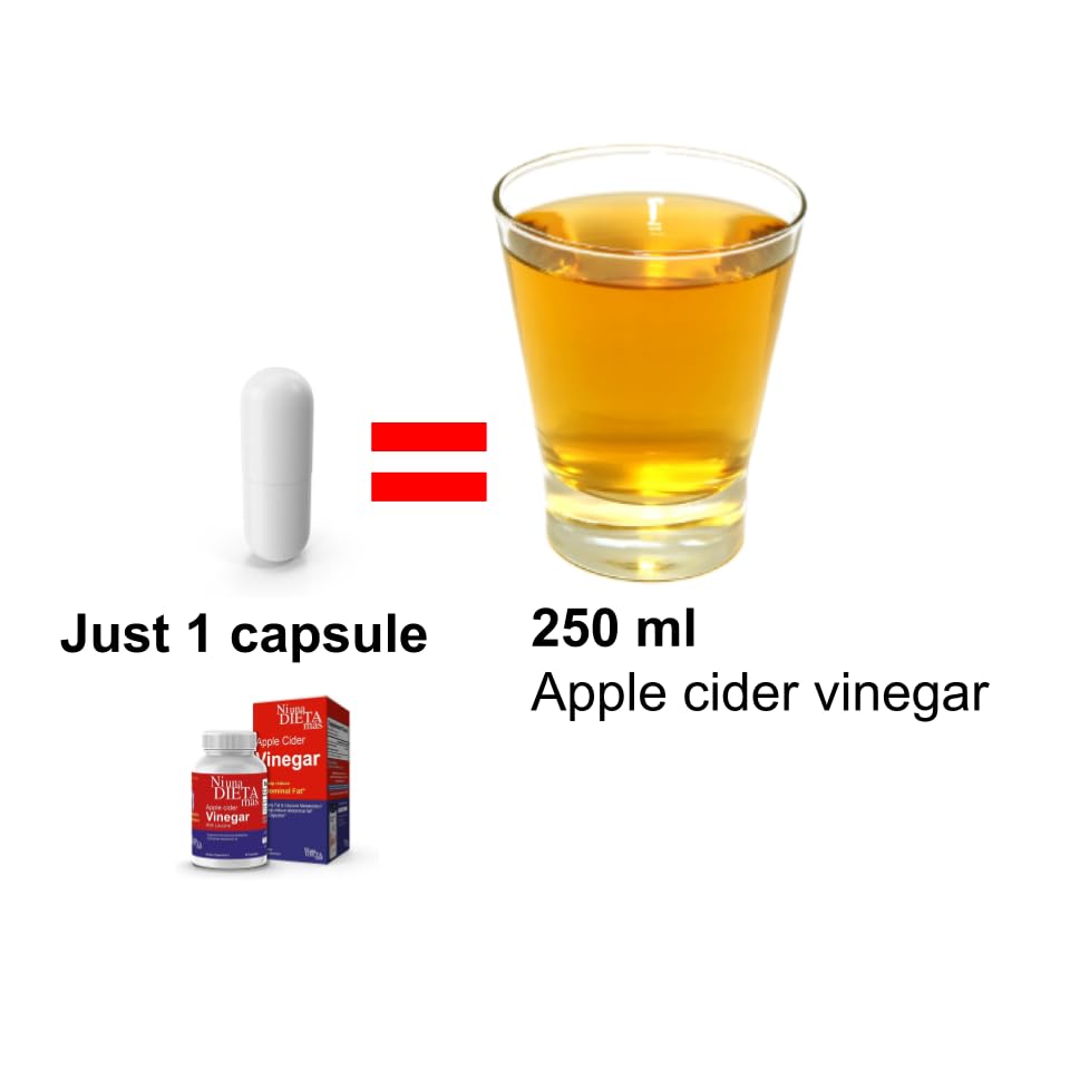 Ni una dieta más Apple Cider Vinegar Capsules - 60 Count - image 4