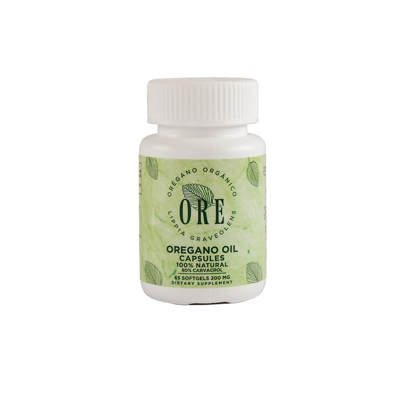 ORE Mexican Oregano Oil Softgels - 65 Softgels
