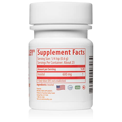 Sunshine Valley® Super Inositol Powder, Unflavored