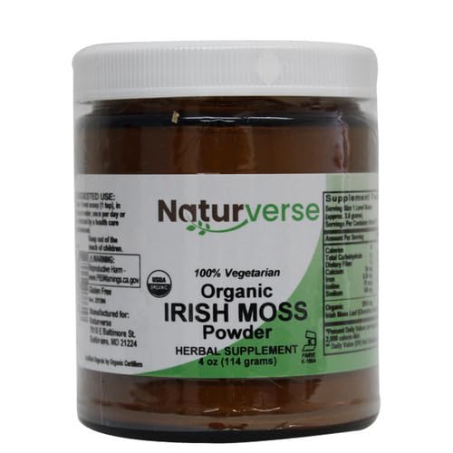 Naturverse Organic Irish Moss Thallus Powder - 4 Fl Oz