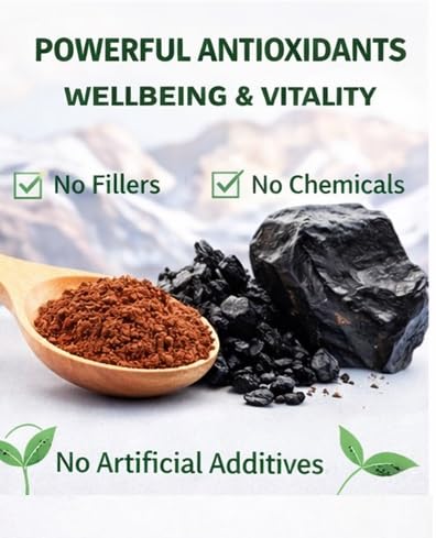 Leafy Organic Shilajit Powder Extract 99% Fulvic Acid - 100g - image 5