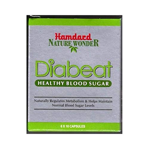 NWIL Hamdard Diabeat Herbal Supplement - 60 Capsules