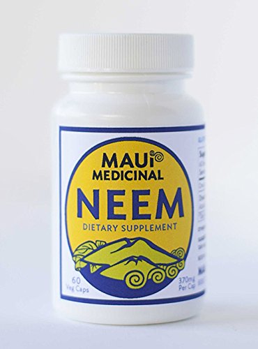 Maui Medicinal Herbs Neem Leaf 450mg - 90 Vegetarian Capsules