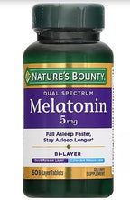 Nature's Bounty Melatonin 5 mg Bi-Layer Tablets - 180 Count