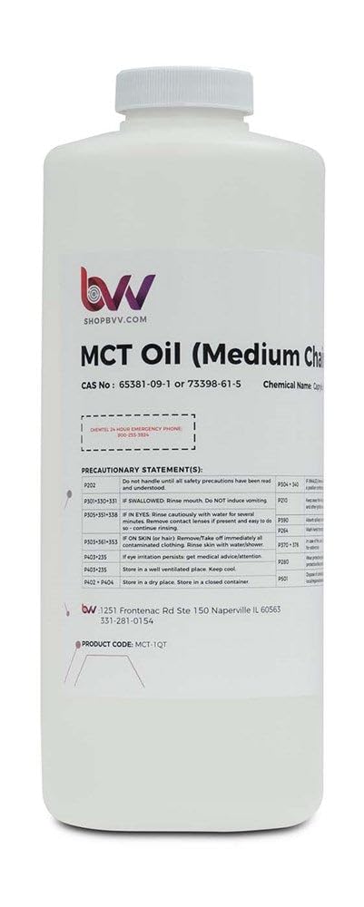 BEST VALUE VACS BVV MCT Oil Coconut Based USP Food Grade Size 1 Gallon