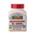 21st Century Vitamin D3 1000 IU - 500 Softgels
