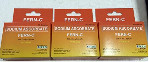 hipamus Fern-C Vitamin C Sodium Ascorbate - 180 Capsules