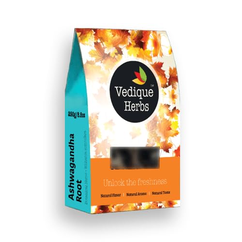 VEDIQUE HERBS Organic Ashwagandha Root - 250g - image 5