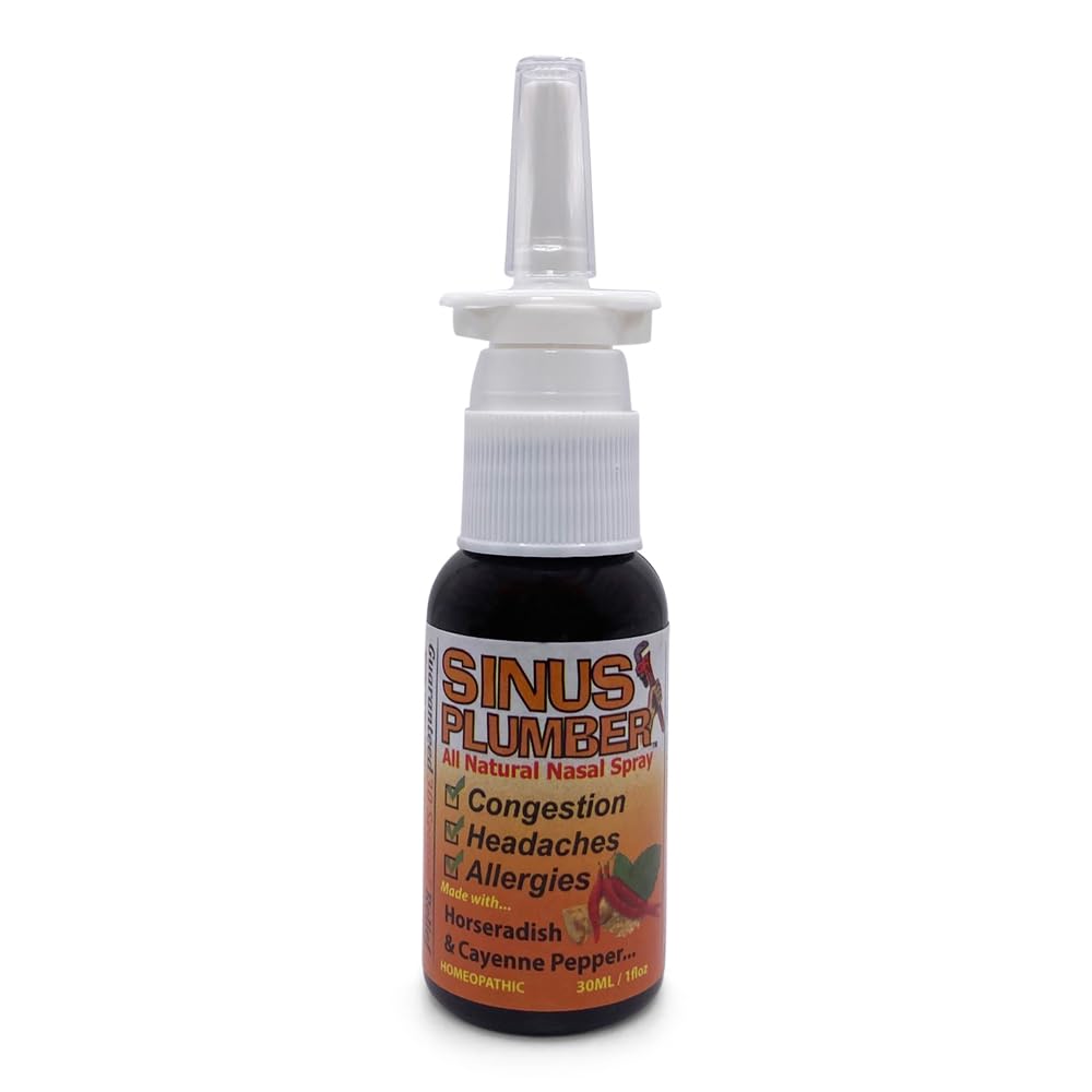 Sinus Plumber Hot Pepper Nasal Spray for Congestion Relief - 2 Pack - image 5