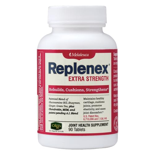 Melaleuca Replenex Joint Health Glucosamine Calcium - 90 Tablets