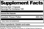 Terravita Swedish Flower Pollen - 450 mg (100 Capsules, ZIN: 521490) - image 4