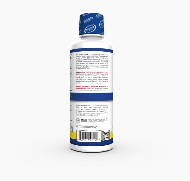 Gaspari Nutrition Proven Pump Advanced Liquid Muscle Volumizer - 16 Fl Oz - image 6